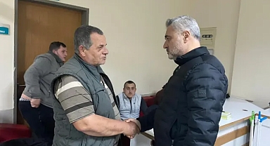AK Parti Kırklareli Milletvekili Ahmet Gökhan Sarıçam'dan Hastane Ziyareti