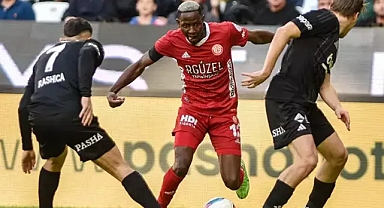 Antalyaspor ve Beşiktaş 1-1'lik Mücadele Nefes Kesti