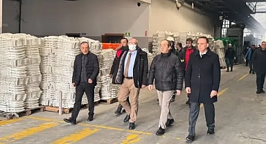 Başkan İlhami Cebelli, Yangın Çıkan Fabrikaya Geçmiş Olsun Ziyareti Gerçekleştirdi