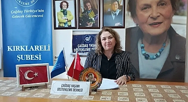 ÇYDD Kırklareli Şube Başkanı Birsen Meriç'e Veda!