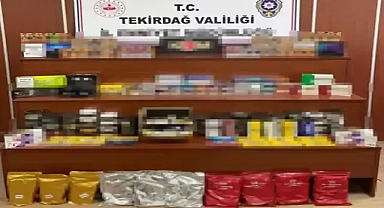 Kaçak tütün operasyonunda 8 gözaltı