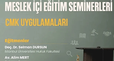 Kırklareli Barosu'ndan CMK Uygulamaları Semineri; Tarih 11 Ocak