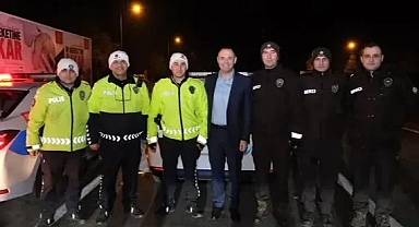 Kırklareli Belediye Başkanı Derya Bulut, Emniyet Mensuplarının Yeni Yılını Kutladı