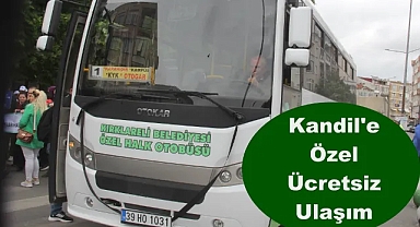 Kırklareli Belediyesi'nden Ücretsiz Kandil Seferi Hizmeti