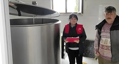 Kırklareli'nde Süt Tankları Hijyen ve Muhafaza Koşulları Mercek Altında
