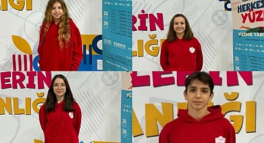 Kırklareli'nin Genç Yüzücüleri Yine Zirvede!