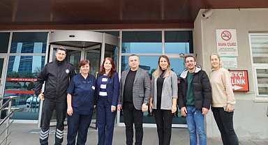 Kırklareli Şube Başkanı İbrahim Arı ve Yönetimi Sahada