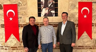 Kırklareli TSO Başkanı Ilık, AK Parti Vize İlçe Başkanı Aydın’ı Ağırladı