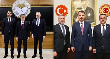 Sarıçam'dan Ankara'da Yoğun Diplomasi! İki Bakanla Kritik Görüşmeler