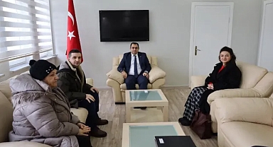 Şehit Ailesinden Kaymakam Kemal Balaban'a Anlamlı Ziyaret