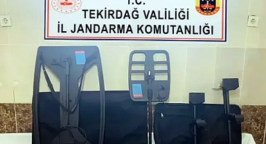 Tekirdağ'da kaçak kazı yaparak define arayan 5 şüpheli yakalandı