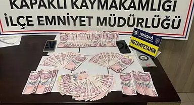 Tekirdağ’da piyasaya sahte para süren 2 şüpheli tutuklandı