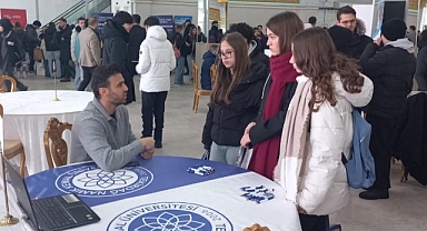 TEKİRDAĞ NKÜ ÜNİVERSİTE TANITIM VE KARİYER GÜNLERİ ETKİNLİĞİNE KATILDI