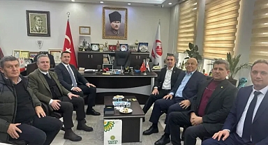 Trakya Birlik Heyetinden Lalapaşa’ya Hayırlı Olsun Ziyareti