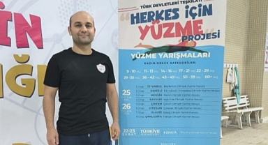 Yahya Vural Kaya, Yüzme Müsabakasında Şampiyon Oldu
