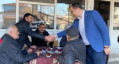 Yeniden Refah Partisi’nden Lalapaşa’da Esnaf ve Belediye Ziyareti Gerçekleştirdi