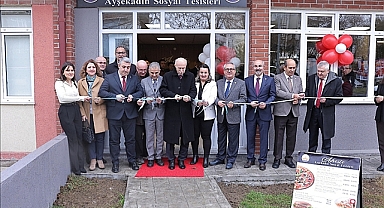 AHESTE AYŞEKADIN SOSYAL TESİSLERİ AÇILDI