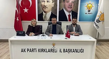 AK Parti Kırklareli Haftalık Olağan Toplantısı Gerçekleştirildi