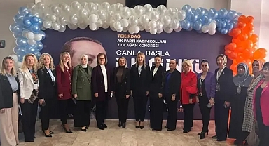 AK Parti Kırklareli Kadın Kolları’ndan Tekirdağ İl Kongresine Destek!