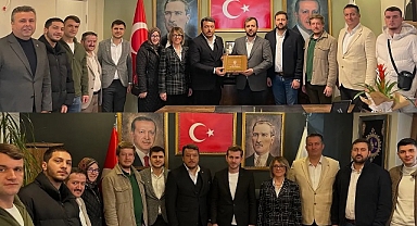 AK Parti Vize İlçe Teşkilatı’ndan İl Başkanı Dağtaş ve Merkez İlçe Başkanı Kovankaya’ya Ziyaret!