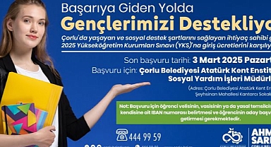 Başarı Gençlerimizden, Destek Bizden