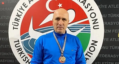 Bülent Döçler Gülle Atmada Türkiye Şampiyonu!
