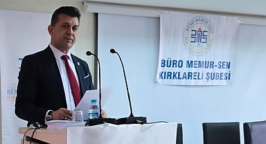 BüroMemur-Sen Kırklareli Şubesi Olağanüstü Genel Kurulu Gerçekleştirildi