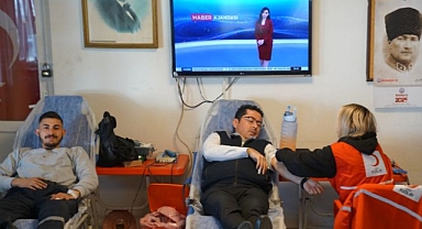 Çorlu Belediyesi Personeli Kan Bağışında Bulundu