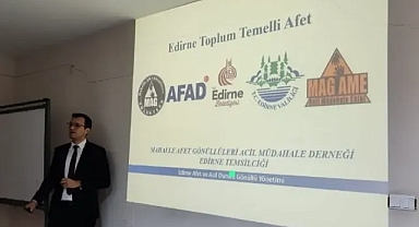 Edirne Kent Konseyi Afet Çalışma Grubu'nun 2. Toplantısı Gerçekleşti
