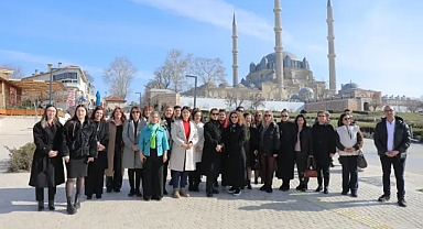 Edirne'nin Tarihi ve Sanatsal Güzellikleri Misafirlere Tanıtıldı
