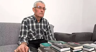 Edirneli çiftçi, 40 yıldır aralıksız yazdığı günlükle geçmişe ışık tutuyor