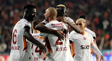 Galatasaray, Gaziantep FK'yi Deplasmanda 1-0 Mağlup Etti