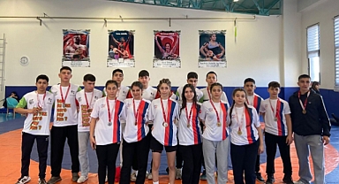 GÜREŞ TAKIMIMIZDAN BÜYÜK BAŞARI