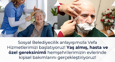 Halkın Belediyesinden Vefa Hizmeti