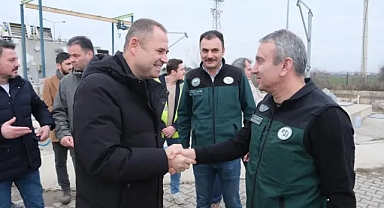 Başkan Bulut, Atık Su Arıtma Tesisindeki Yenileme Çalışmalarını İnceledi