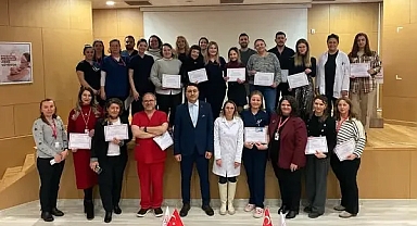Kırklareli'de Yoğun Bakım Hemşireliği Sertifika Programı Tamamlandı