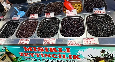 Kırklareli Halk Pazarında Zeytin Fiyatları Zirveyi Zorluyor!