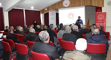 Kırklareli Muhtarlar Toplantısında 1000 Broşürle Dolandırıcılık Uyarısı
