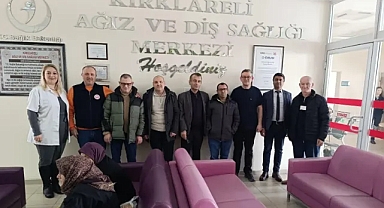 Kırklareli'nde Bakım ve Rehabilitasyon Merkezi Sakinlerine Ağız ve Diş Sağlığı Hizmeti