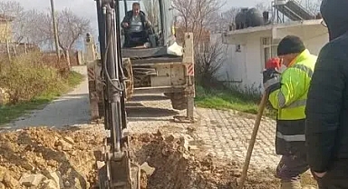 Kışlacık Köyü'nde Üç Farklı Noktada Su Şebekesi Yenilendi