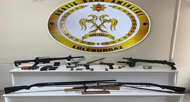 Lüleburgaz'da Sosyal Medya Üzerinden Silah Paylaşımı Yapanlara Operasyon!