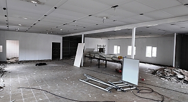 Mahalle Kreşi İçin Bağışlanan Prefabrik Yapıların Sökümüne Başlandı