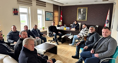 MHP Vize İlçe Başkanlığı Ziyaretlerine Devam Ediyor