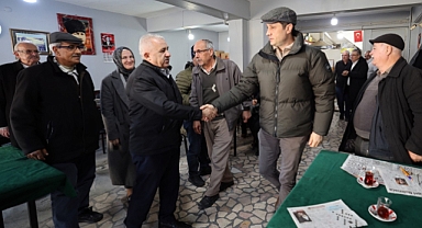 MUHTARLARIMIZLA KENT LOKANTASI'NDA BİR ARAYA GELDİK