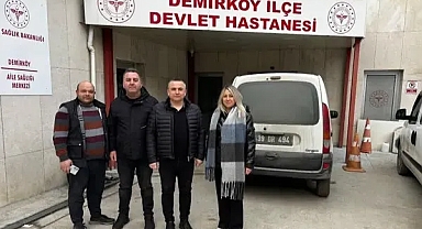 Öz Sağlık-İş Sendikasından Üyelere Bilgilendirme Ziyareti