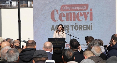 SÜLEYMANPAŞA CEMEVİ TÖRENLE HİZMETE AÇILDI