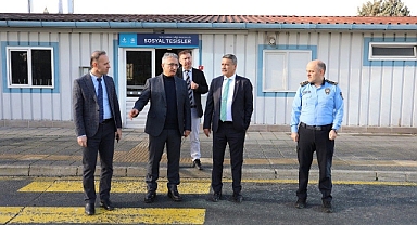 TEKİRDAĞ BÜYÜKŞEHİR BELEDİYESİ ZABITA DAİRESİ BAŞKANLIĞI'NDAN İBB'YE ZİYARET