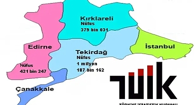 Trakya'nın Nüfusu Artıyor: Kırklareli, Edirne ve Tekirdağ'da Son Durum