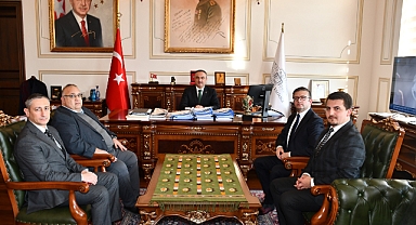 TREDAŞ Genel Müdürü Necati Ergin'den Tekirdağ Valisi Soytürk'e ziyaret