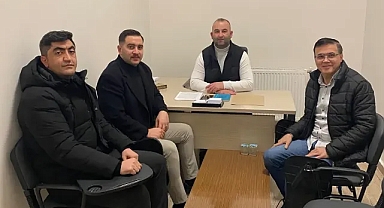 Ülkü Ocakları'ndan MHP'li Cihan Alkan'a Ziyaret